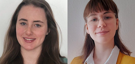 Team NoW Lara Heß und Carolin Stotz