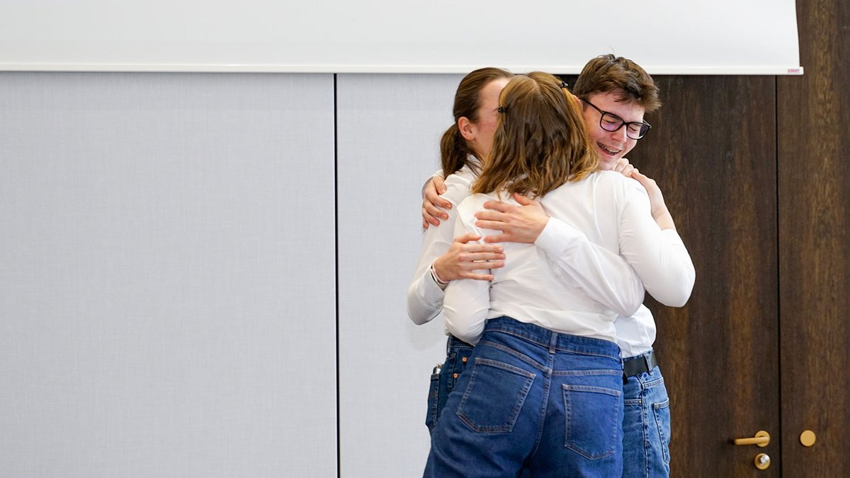Freude bei den Gewinnern Pitch Event München 2026