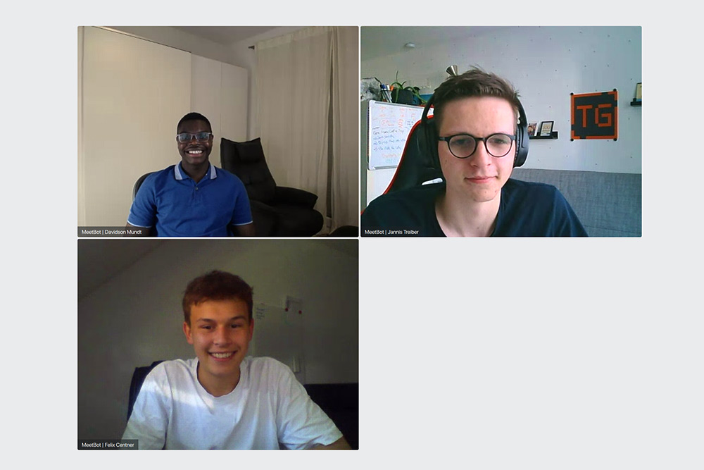 Das Team "MeetBot"