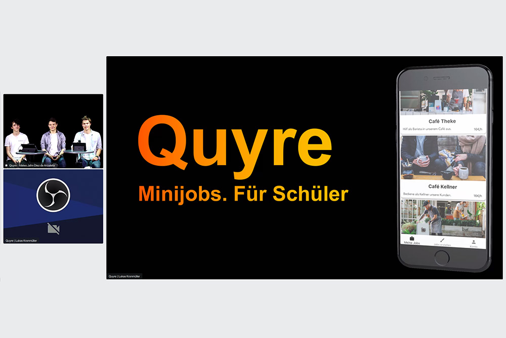 Präsentation von Team "Quyre"